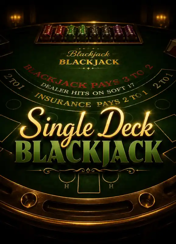 Single Deck Blackjack Betsoft